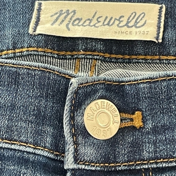 Madewell High Riser Skinny Jeans Women’s Size 29 Classic Blue Denim - Picture 2 of 9